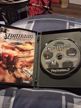 adidas gray and black Stuntman Ignition PlayStation 2 Disc